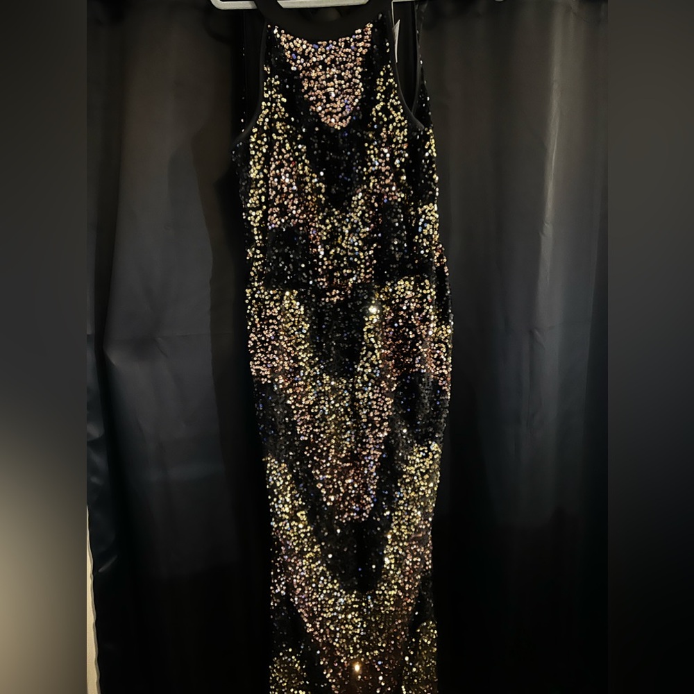 Sequin Dress-Ashley Stewart